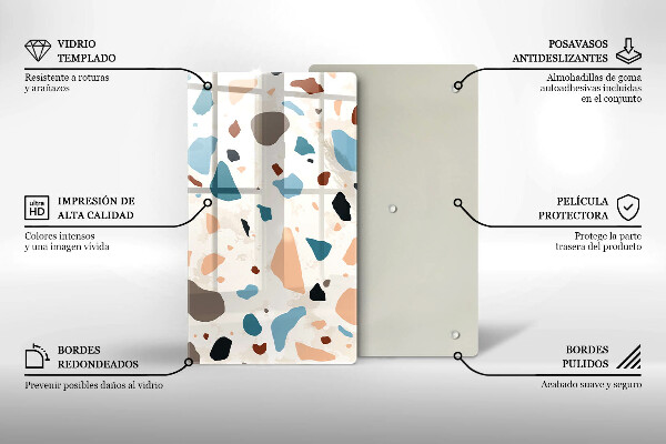 Glasskärbräda Dekorativt stengods