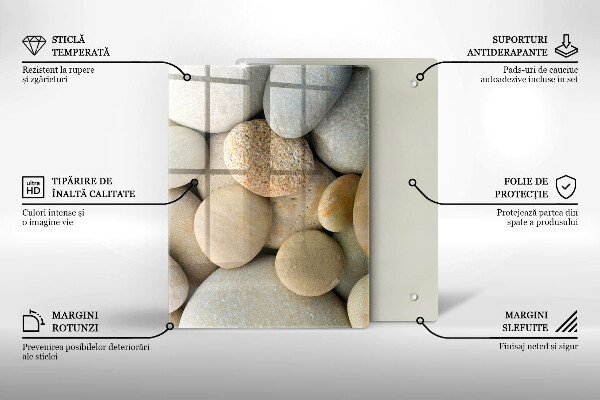 Glasskärbräda Abstrakta gyllene linjer