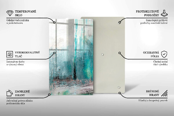 Glasskärbräda Bakgrund abstrakt färg