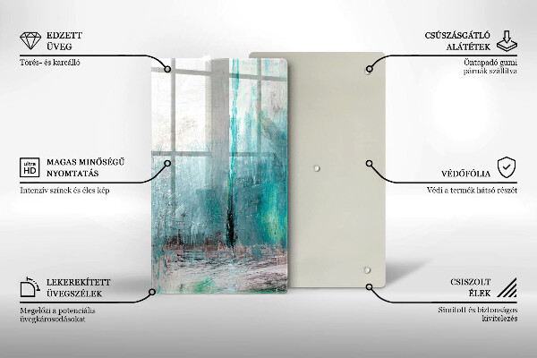 Glasskärbräda Bakgrund abstrakt färg