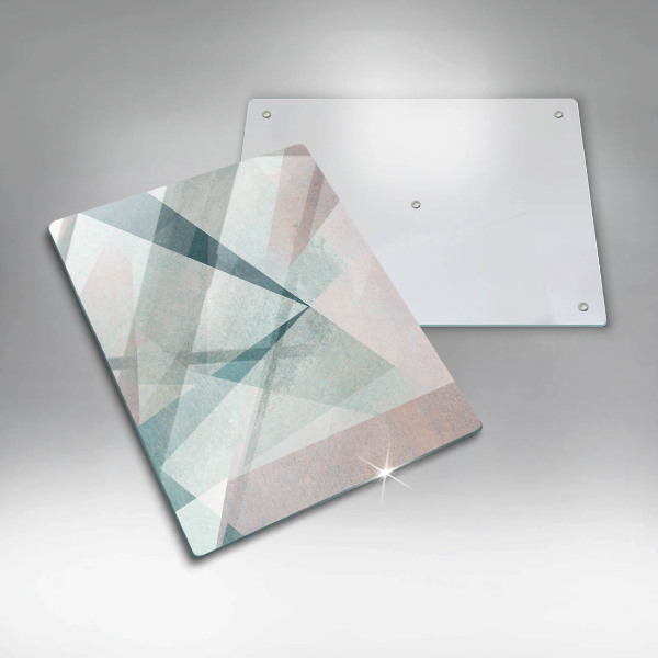 Glasskärbräda Skarp abstraktion