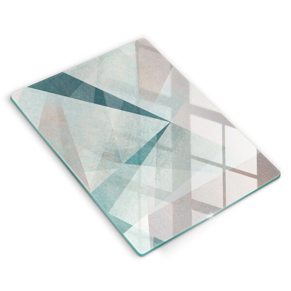 Glasskärbräda Skarp abstraktion