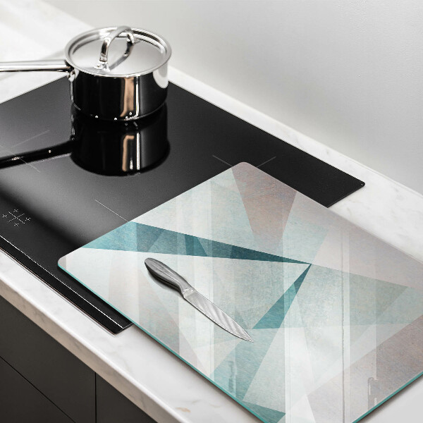 Glasskärbräda Skarp abstraktion