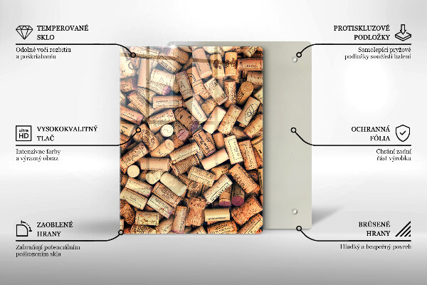 Glasskärbräda Kryddskedar