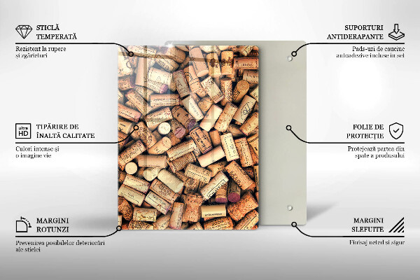 Glasskärbräda Kryddskedar