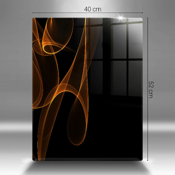 Glasskärbräda Abstrakta linjer