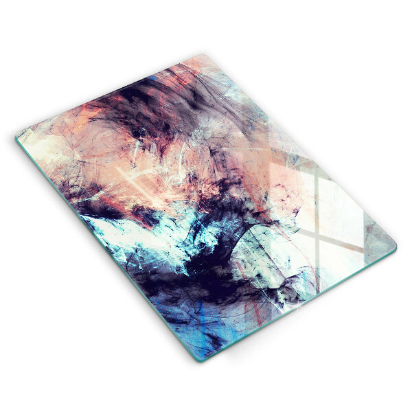 Glasskärbräda Målad abstraktion