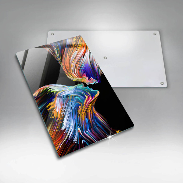 Glasskärbräda Abstrakt kyss