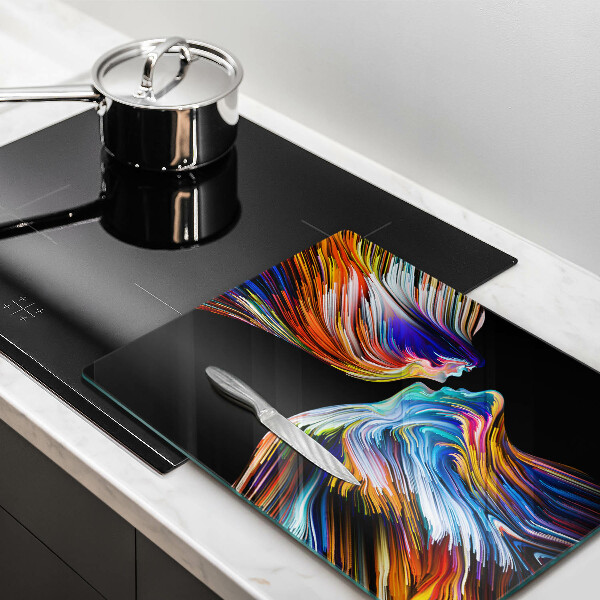 Glasskärbräda Abstrakt kyss