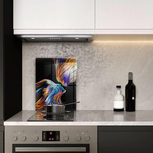 Glasskärbräda Abstrakt kyss