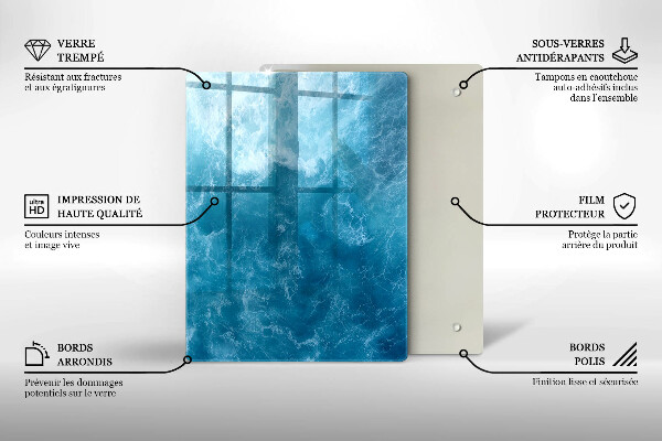 Glasskärbräda Måla abstraktion