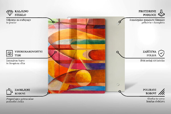 Glasskärbräda Sten textur