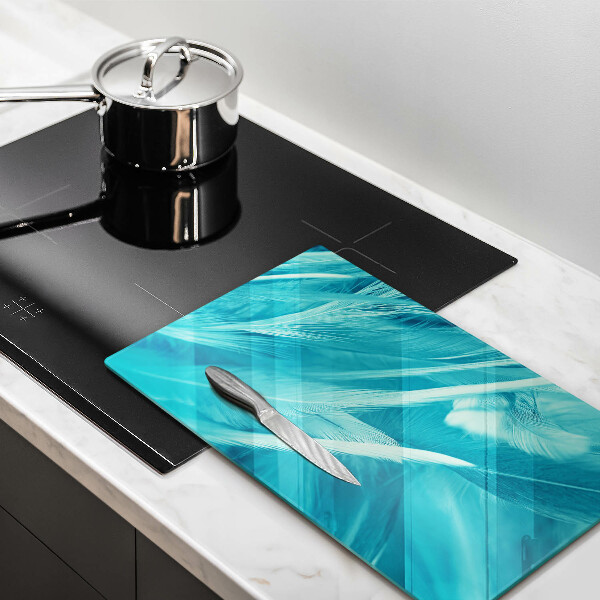 Glasskärbräda Fina fjädrar