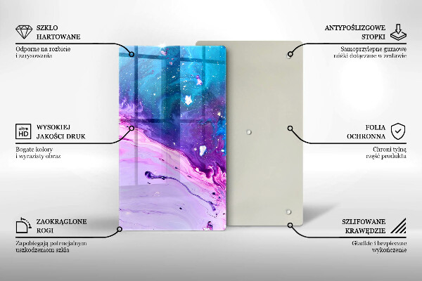 Glasskärbräda Abstraktion bläck