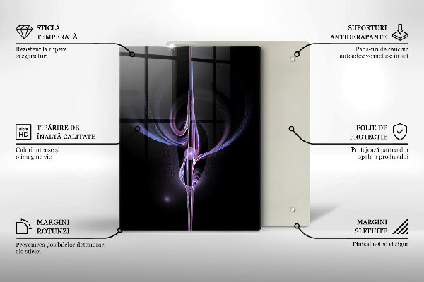 Glasskärbräda Modern abstraktion