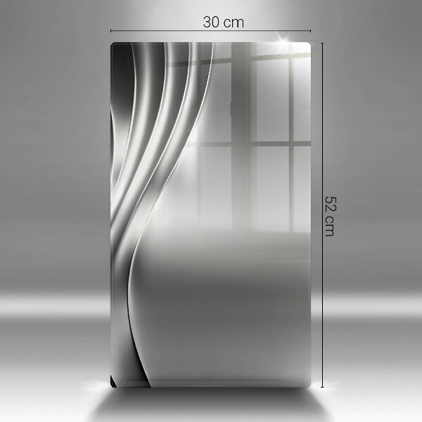 Glasskärbräda Metallstruktur