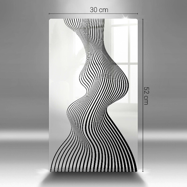 Glasskärbräda Linjär abstraktion