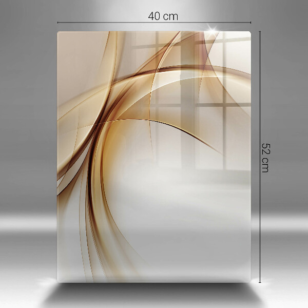 Glasskärbräda Abstraktionsformer