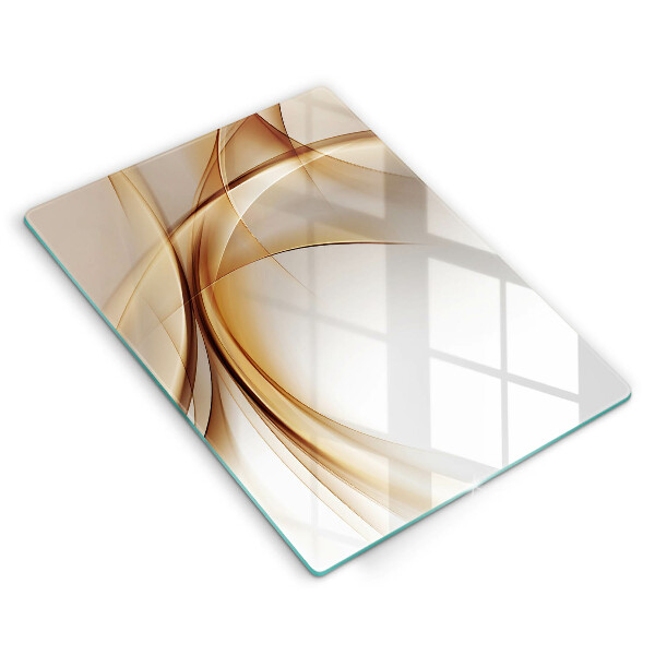 Glasskärbräda Abstraktionsformer