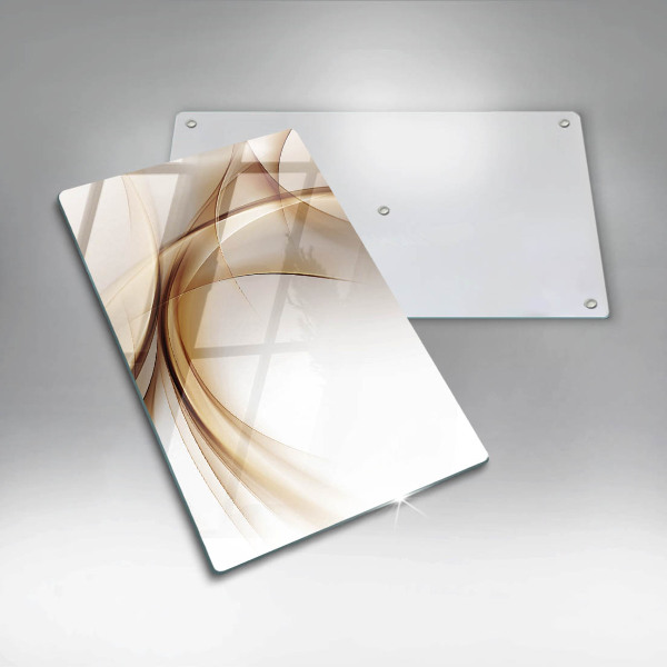 Glasskärbräda Abstraktionsformer