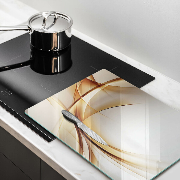 Glasskärbräda Abstraktionsformer