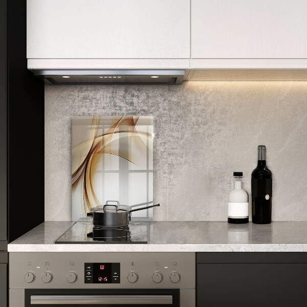 Glasskärbräda Abstraktionsformer