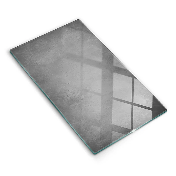 Glasskärbräda med betongstruktur