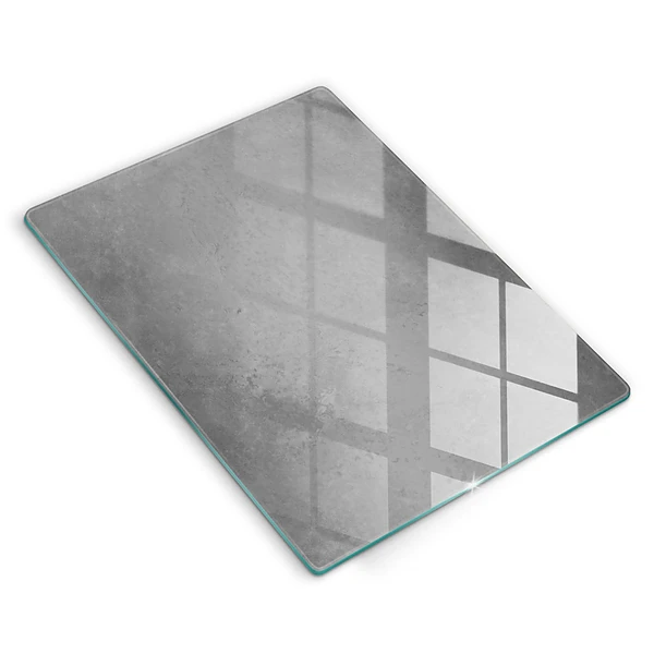 Glasskärbräda med betongstruktur