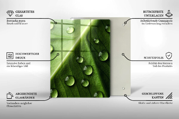 Glasskärbräda Dekorativa plattor