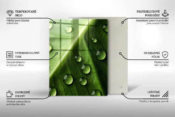 Glasskärbräda Dekorativa plattor