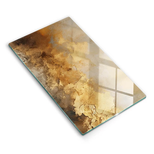 Glasskärbräda med rik textur