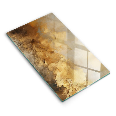 Glasskärbräda med rik textur