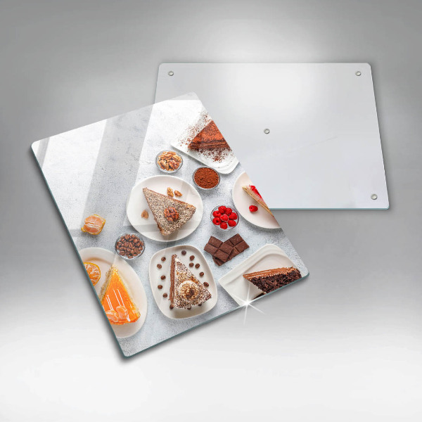 Glasskärbräda Söta kakor