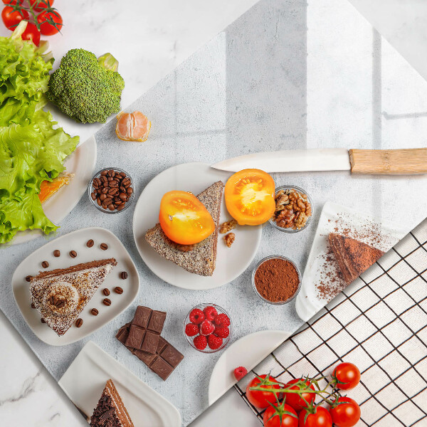 Glasskärbräda Söta kakor