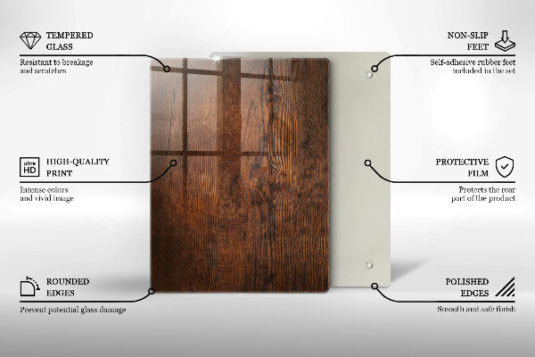 Glasskärbräda Juldekorationer