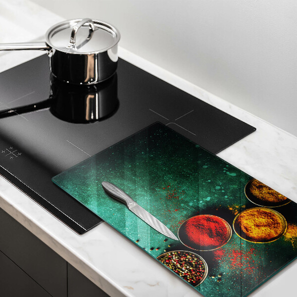 Glasskärbräda Orientaliska kryddor