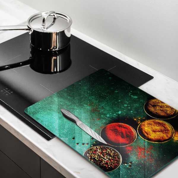 Glasskärbräda Orientaliska kryddor