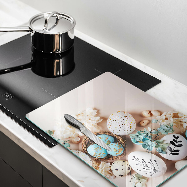 Glasskärbräda Påskdekorationer