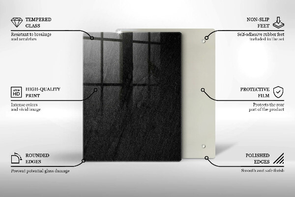Glasskärbräda Tecknade citroner