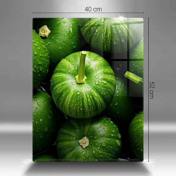 Glasskärbräda Gröna pumpor