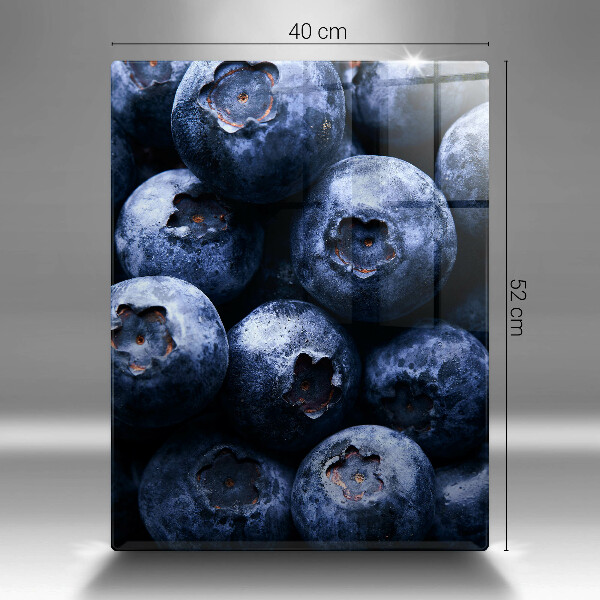 Glasskärbräda Närbild av bär