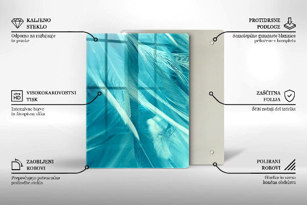 Glasskärbräda Närbild av bär