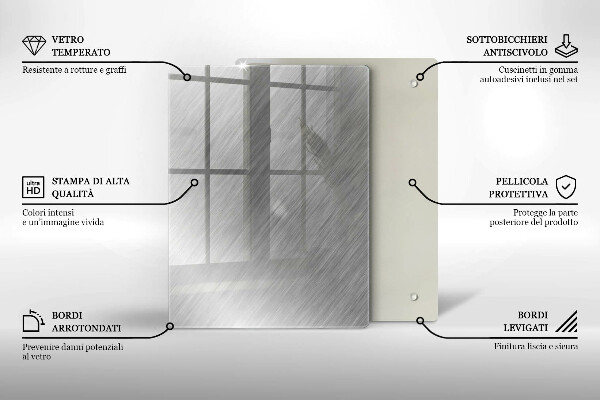 Glasskärbräda Triangelmönster
