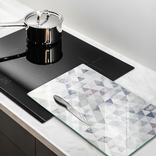 Glasskärbräda Triangelmönster