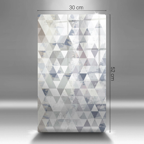 Glasskärbräda Triangelmönster