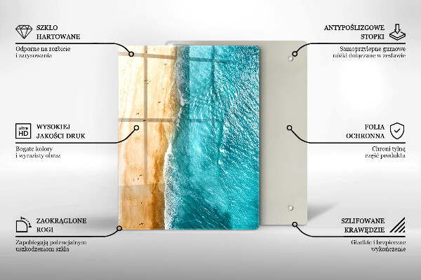 Glasskärbräda Modern komposition