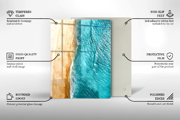 Glasskärbräda Modern komposition