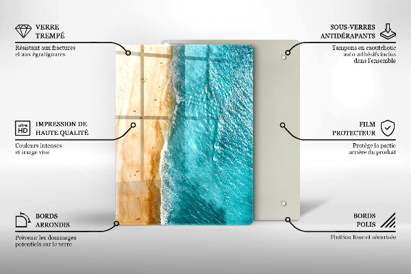 Glasskärbräda Modern komposition