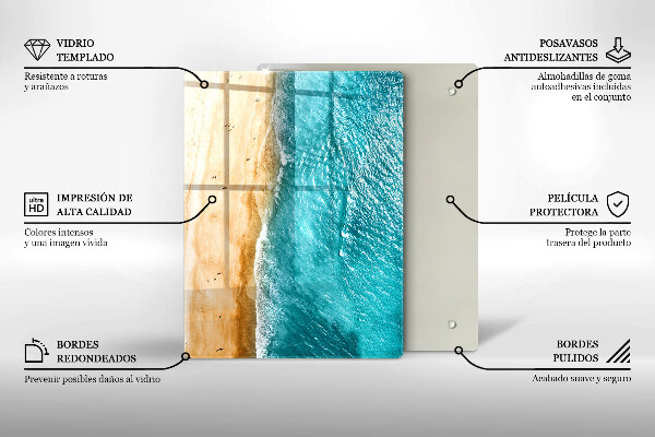 Glasskärbräda Modern komposition