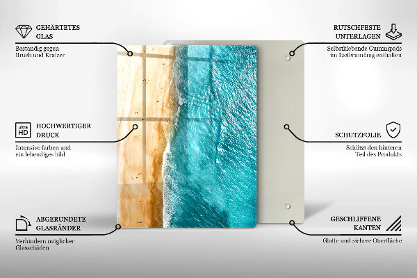 Glasskärbräda Modern komposition